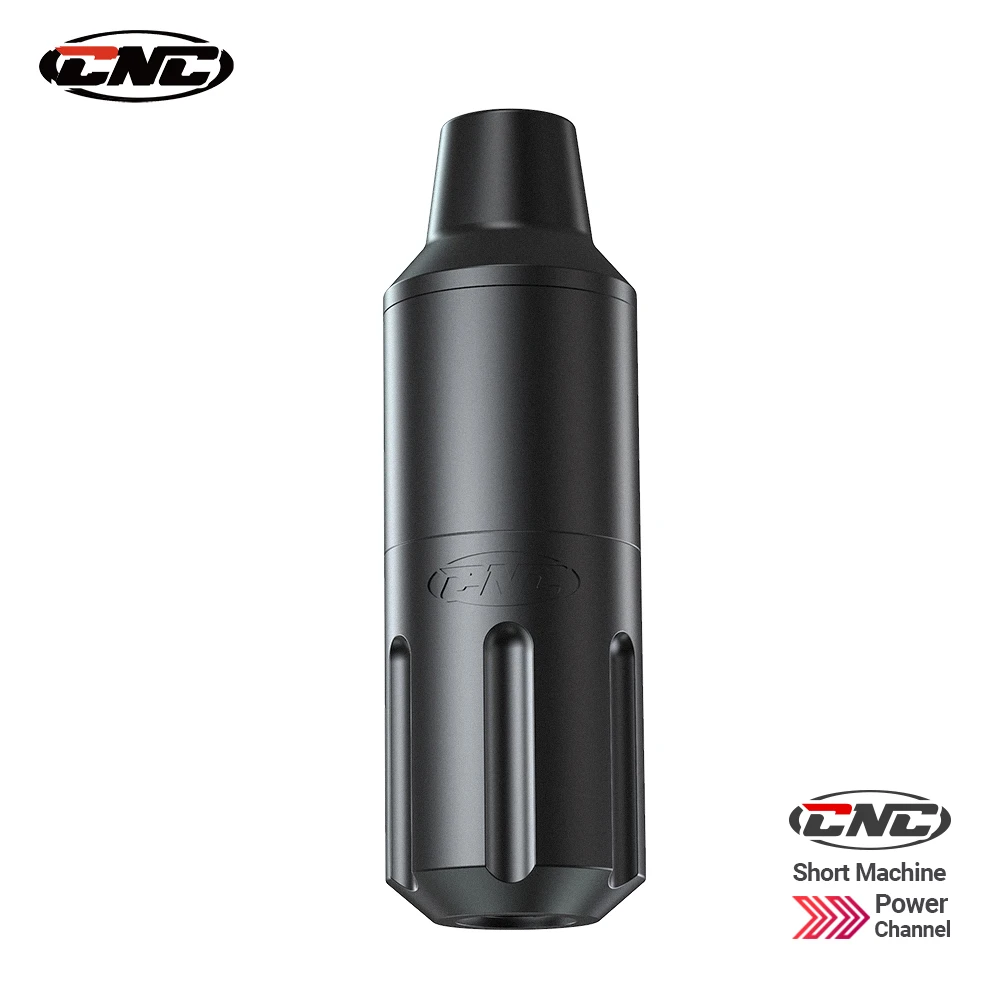 CNC-Q2 Tattoo Machine Professional Rotary Short Pen Tattoo Machine with German FAULHABER Motor RCA Connection Tattoos Artists