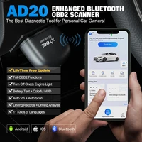 XTOOL Advancer AD20 Car Engine Diagnostic Tools OBD2 Code Reader Scanner Android /IOS Better than ELM327/AD10 Update 2