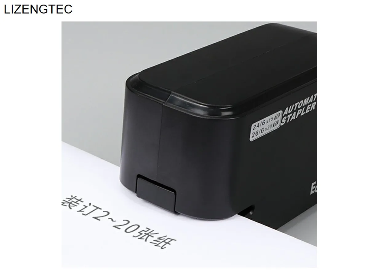 Binding Machine Manual Stapler Electricity 4 * AA Battery or DC Jack Two Power Fully Automatic Stapler With 1000 PCS Staples
