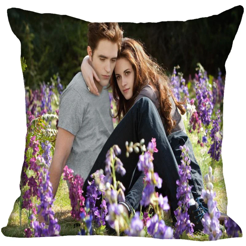 The Twilight Saga Breaking Dawn Pillowcase Bedroom Home Decorative Gift Pillow Cover Square Zipper Pillow Cases Satin Soft