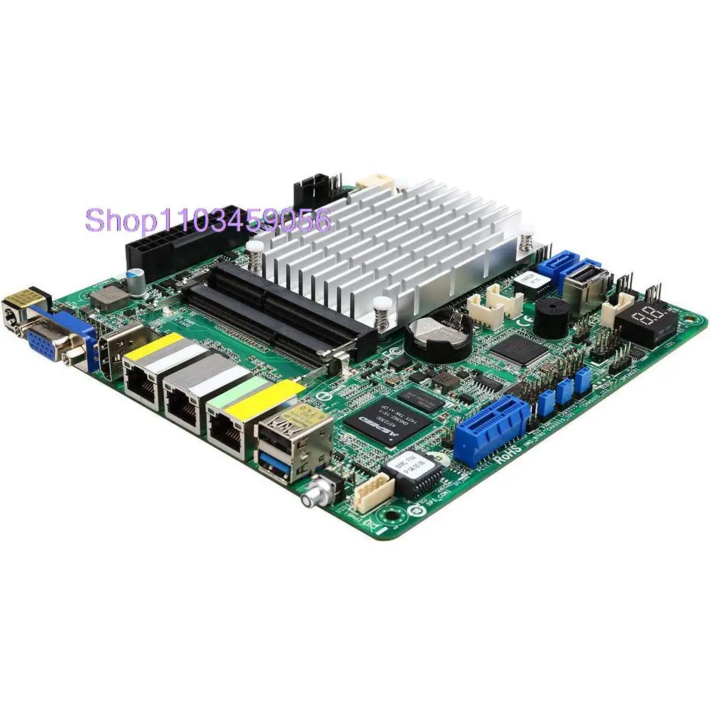 ASRock 랙용 DDR3 SO-DIMM MINI-ITX 지지대 J1900 서버 마더보드, J1900D2Y