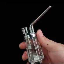2022 nova popular garrafa de água tubo portátil mini hookah shisha tabaco fumar tubos presente da saúde metal tubo filtro