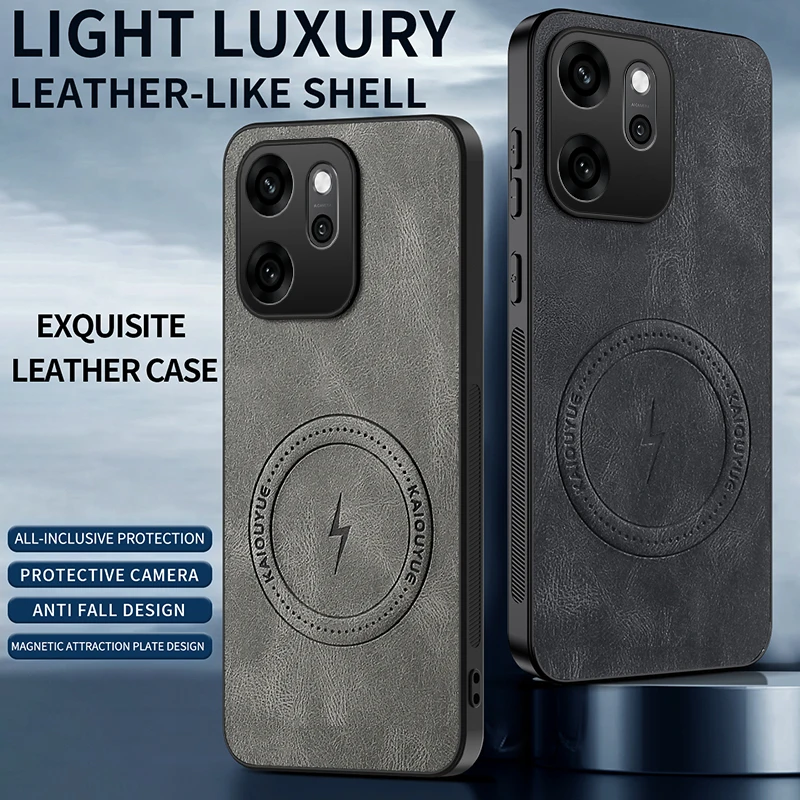 New Style Leather Phone Case for OPPO - Elegant and Durable Protection