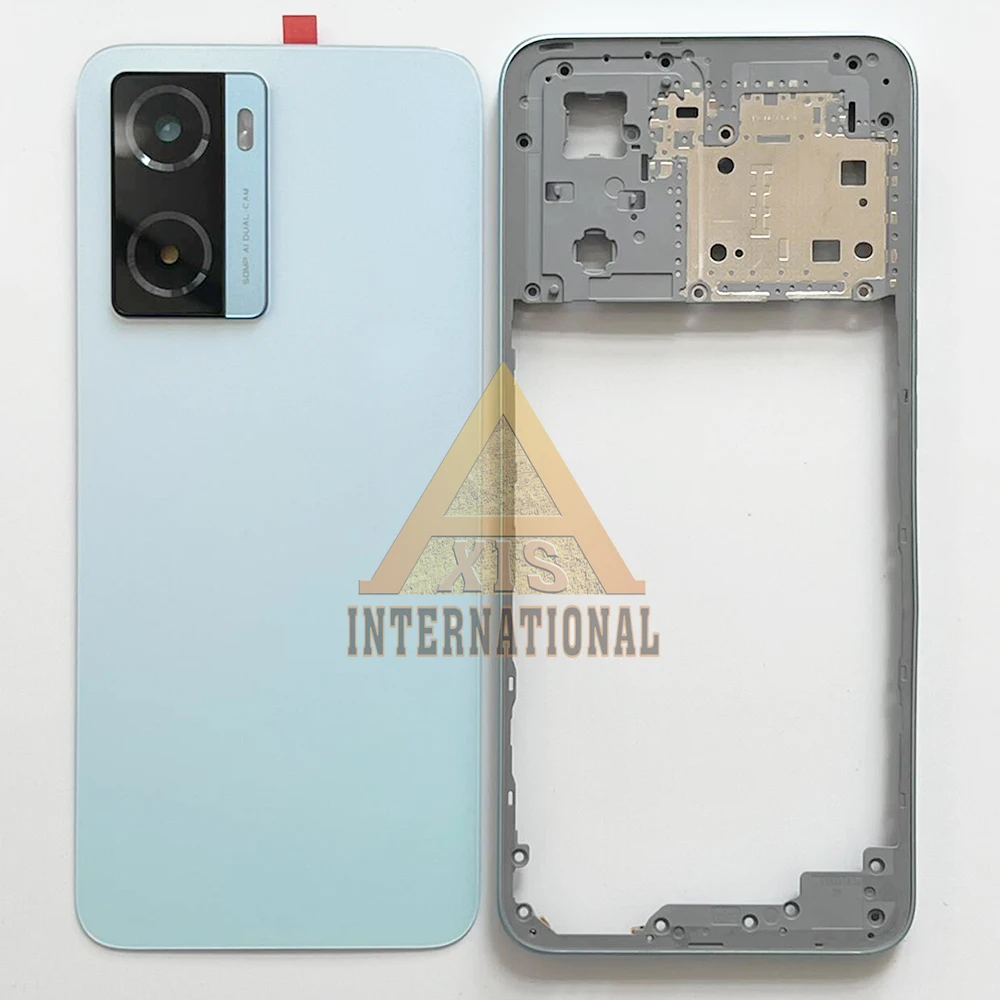 

6.56'' Grade AAA For Oppo A57s CPH2385 Battery Cover A77S Back Case For Oppo A77s CPH2473 Back Cover Middle Frame+Sticker