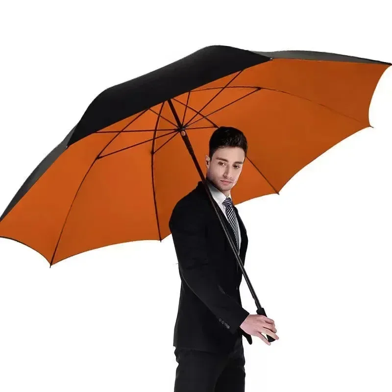 Golf Umbrella 185CM Male Manual Long Handle UV Protection Windproof Umbrella