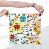 Magic Cleaning Cloth Self-adhesive Makeup Bag Camera Lens Wrapping Cloth Glass Cloth Car Window Mirror Cleaning Cloth Traceless 2