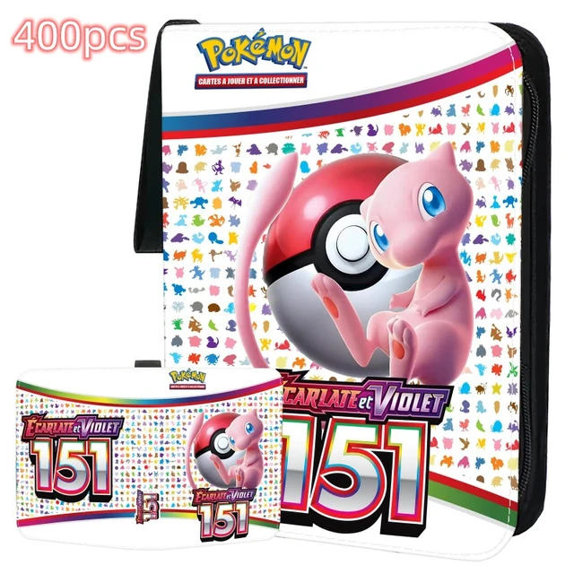 Album de cartes Pokémon pour enfants, dossier de lettres, protecteurs,  porte-cartes, jouets animés, classeur de jeux de Noël, collection de  photos, passe-temps, 400 pièces - AliExpress