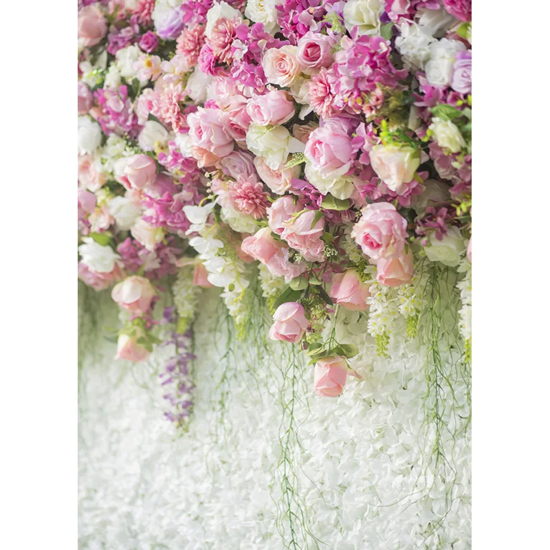 thumbnail image 1 of Fondos de fotografía para el día de Navidad con tela artística de SHENGYONGBAO, accesorios para estudio fotográfico con suelo de madera y paisaje de flores ZLDT-13, 1 of 5