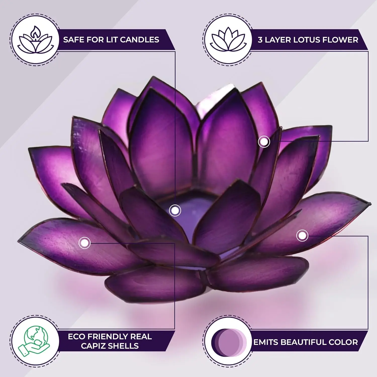 Wooden DIY Candle Holder Ornament 2