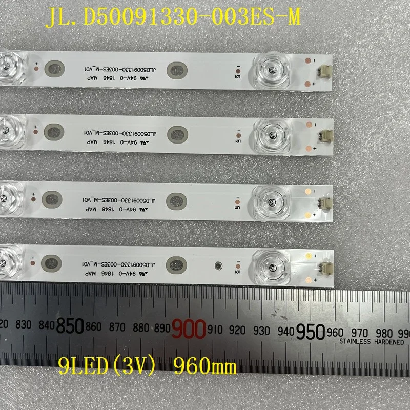 

LED Strips For HISENSE 50A6100UW LB5009C 50A6100 HD500S1U51 50h6e HA50A57 HZ50A55 h50a6250uk CRH-BK50S1U51S3030T040979G