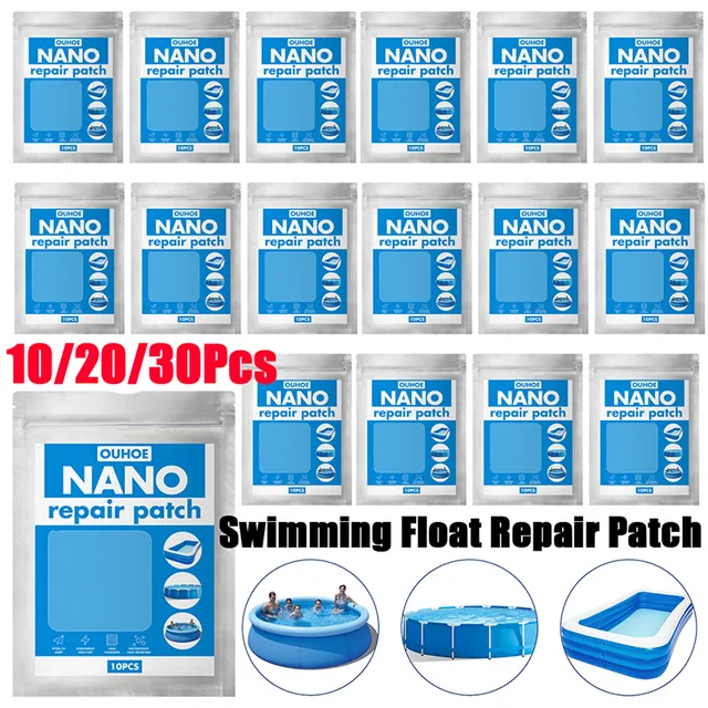 10/20/30 Db Úszás Úszó Javítás Felfújható Játék Tiszta Javító Szalag Úszógyűrűhöz A Levegőhez Kültéri Medence Kiegészítők