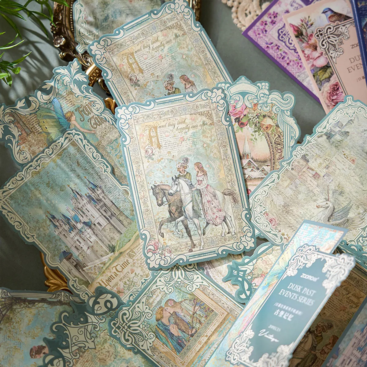 Journamm 20pcs/pack DIY Srapbooking Flowers Materials Paper Decor Junk Journal Collage Stationery Planner Supplies Craft Paper 2