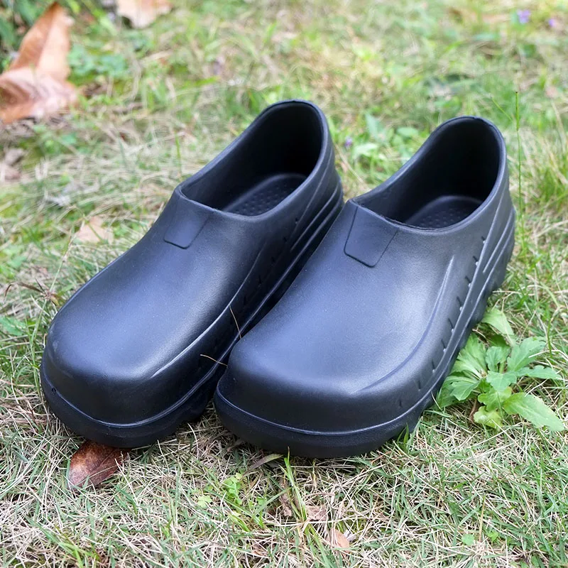 Men Kitchen Shoes Outdoor Man Garden Clogs Water-proof Shoes For