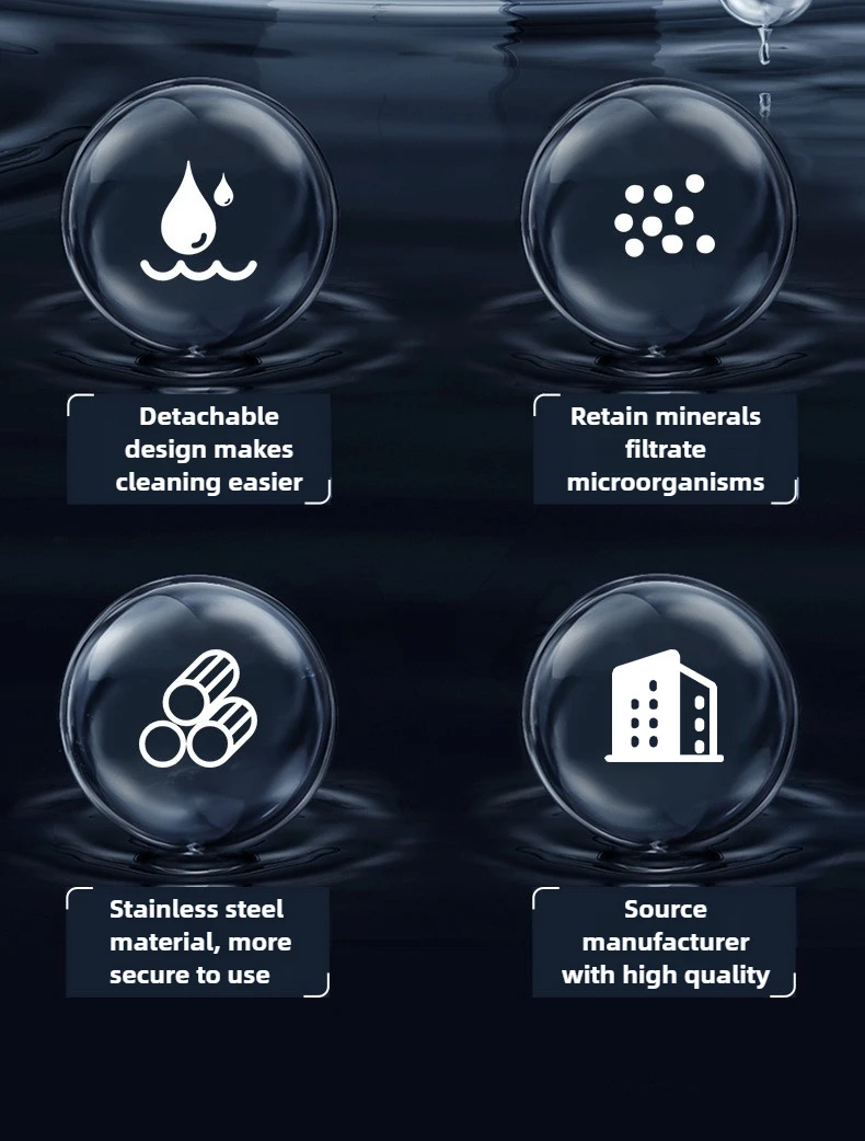 Description Picture 3 of itemStainless Steel Countertop Water Filter System - Premium Purifier Reduces PFAS PFOA PFOS Chlorine & Bad Taste for Pure Water