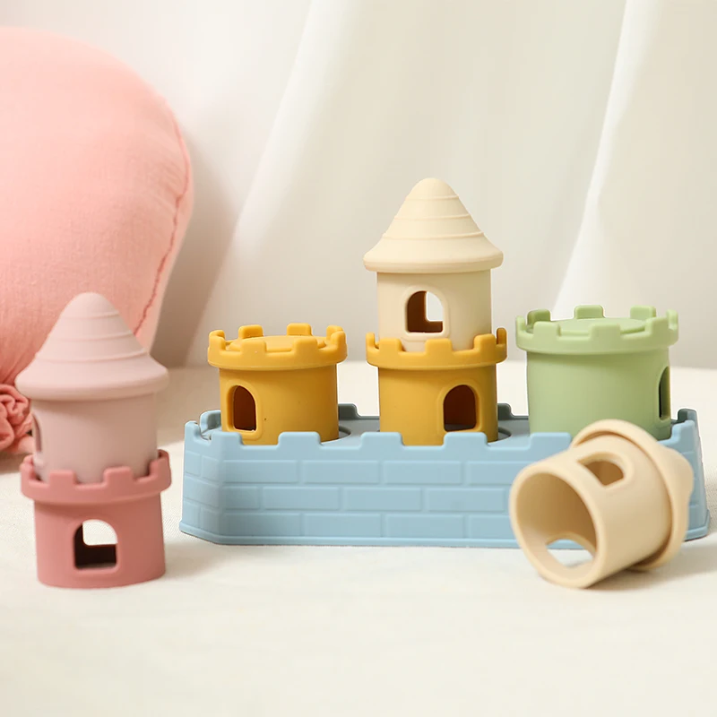 Silicone Castle Baby Photo Blocks 2