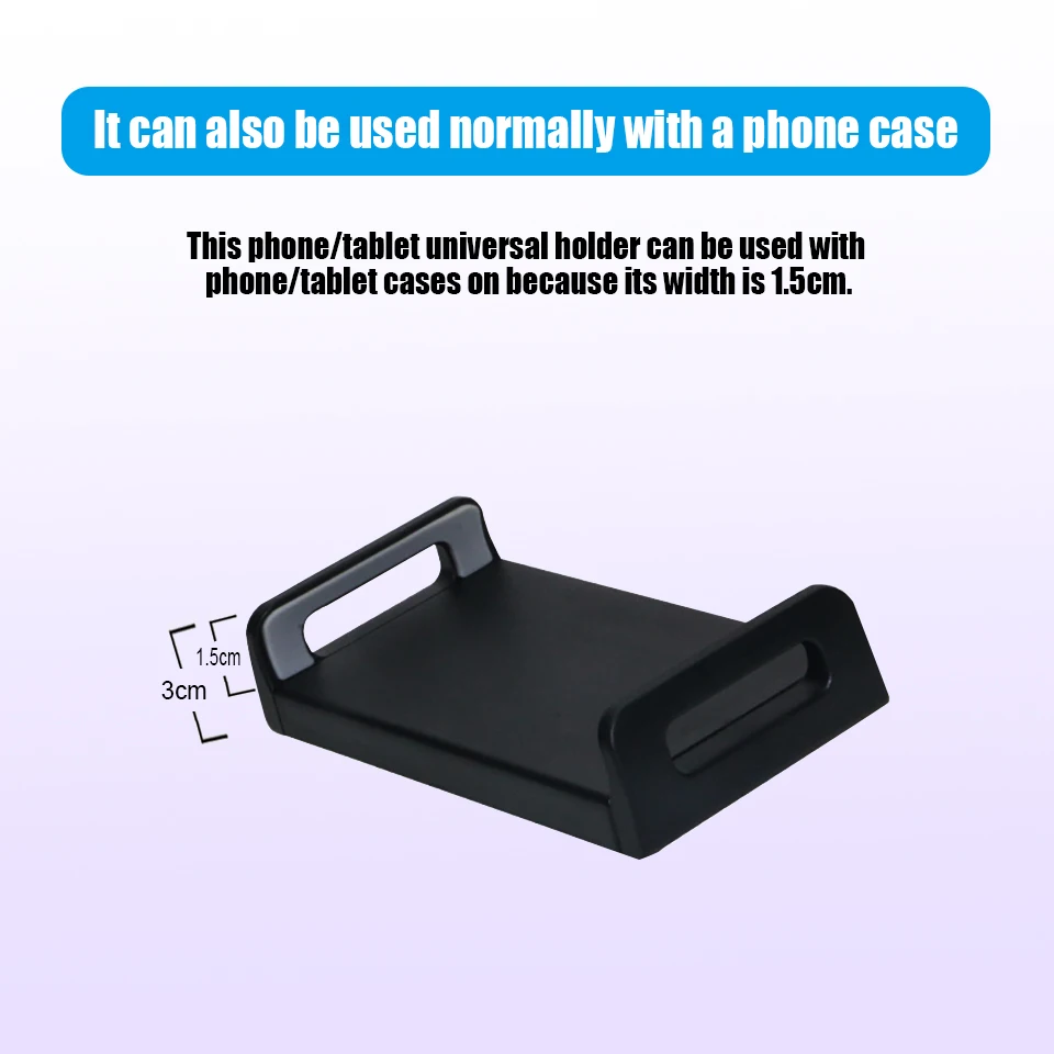 OUTMIX-Encosto de Cabeça Tablet Mount Clamp, Suporte