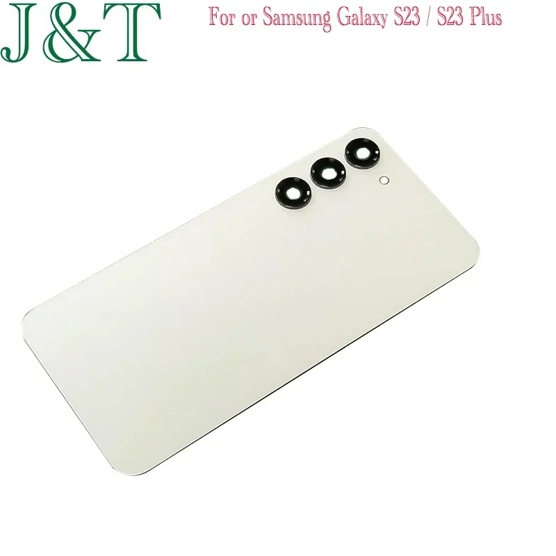 Glass Phone Back Cover For Samsung Galaxy S23 with Camera