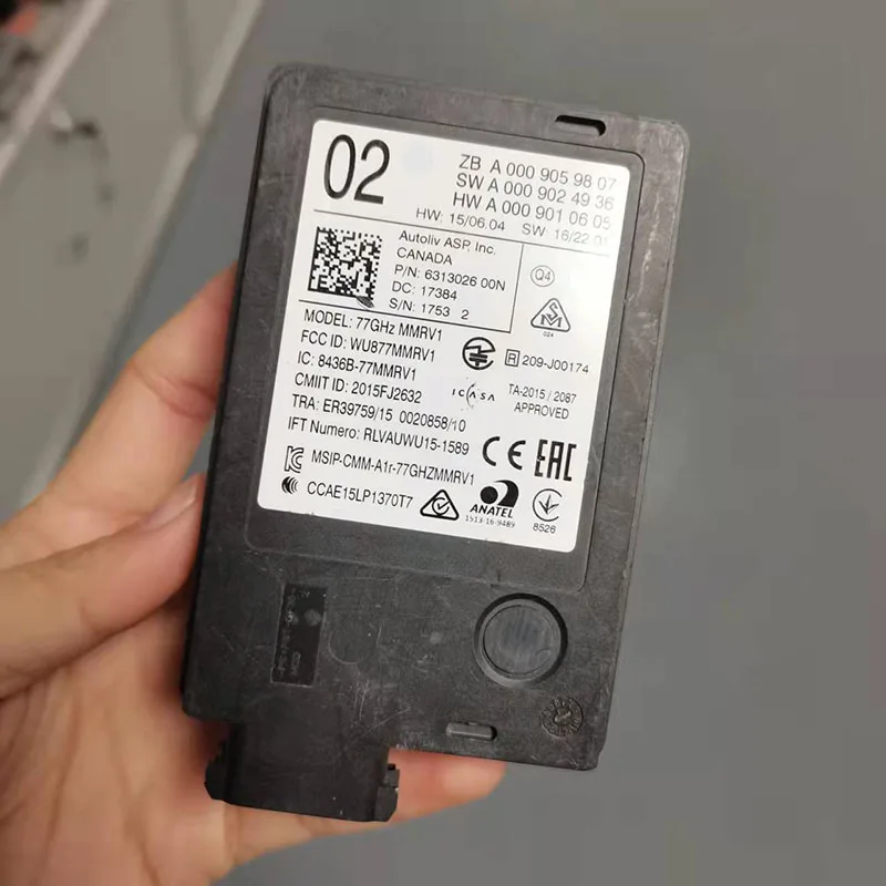 Radar 02 A0009059807 A0009059906 A0009024936 A0009010605 00