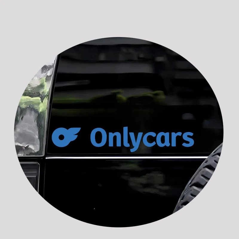 Divertente adesivo 'Solo per auto', adesivo creativo e alla moda di alta qualità per le tue auto preferite! Ottima Decorazione per Esterni Auto! - immagine 5