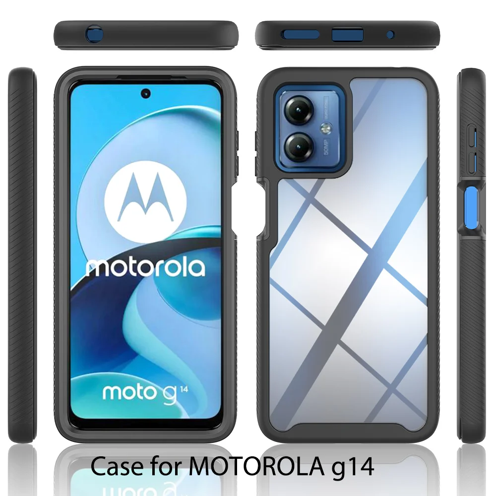 Dual Layer Shockproof Protective Case - Hybrid TPU/PC Sky Series