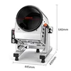 Commercial Intelligent Electric Automatic Egg Fried Rice Cooking Drum Type Stir Frying Machine induction base cooker 2