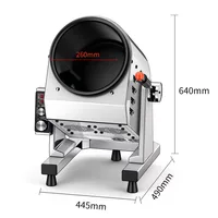 Commercial Intelligent Electric Automatic Egg Fried Rice Cooking Drum Type Stir Frying Machine induction base cooker 2