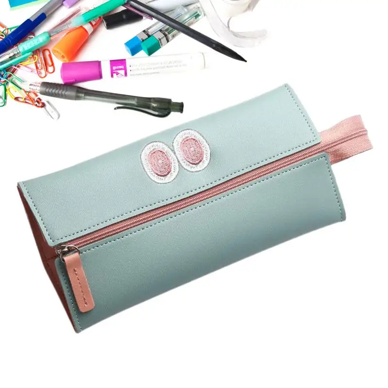 Pencil Zipper Case Slim Students Pencil Case School Supplies For Student  Boys Girls For For Pen Pencil Eraser Pencil Sharpener - AliExpress