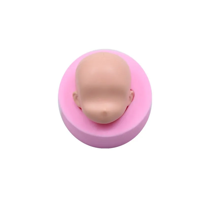 Clay Plasticine Mold Cute Face Mold Ultra Light Soft Ceramic Fondant