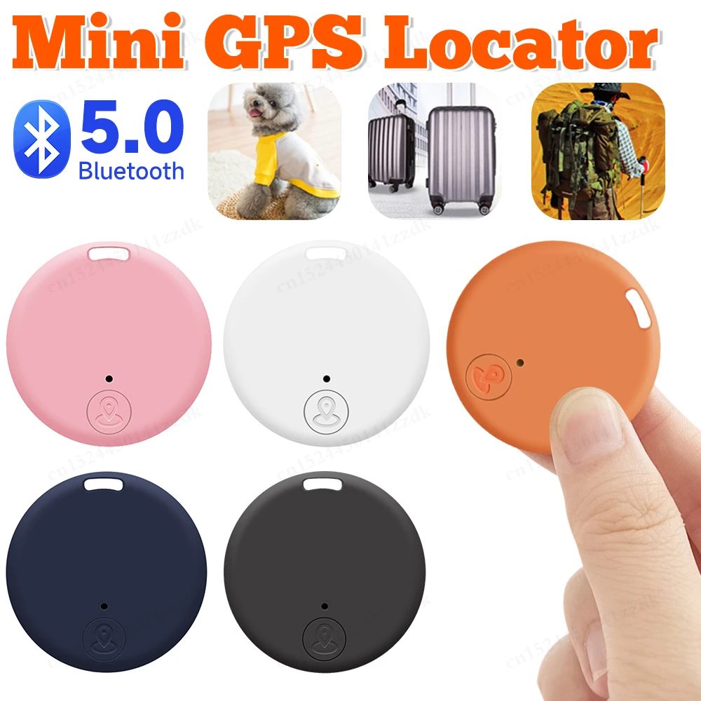 Smart GPS Tracker Mini Anti-Lost Alarm Wallet Keychain Bluetooth Tracer Dog Pet Child Tracker Key Finder