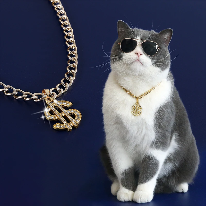 Luxury Adjustable Pet Collar Fashion Necklace