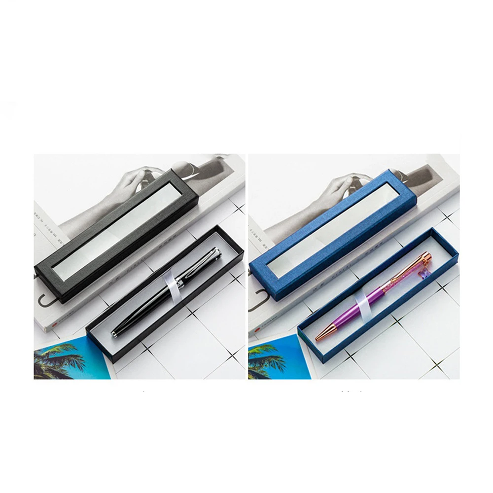 Fashionable Interior Texture Delicate Simple Design Transparent Beautiful Design Innovative Originality Simple Pen Box