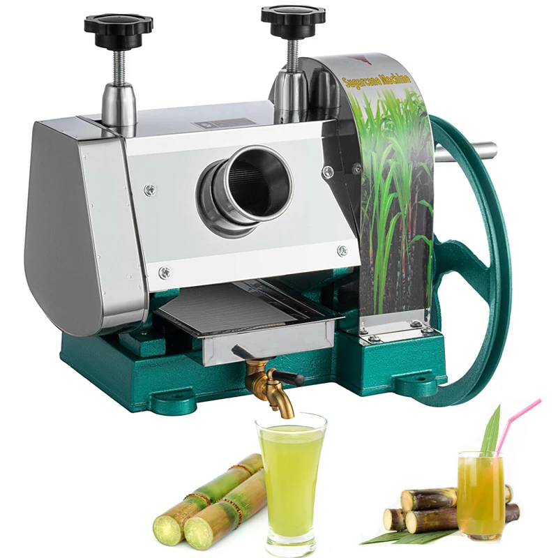 Commercial Manual Sugar Cane Juicer Stainless Steel