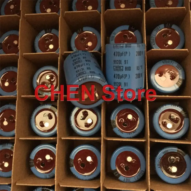 4 шт. США SPRAGUE 80D 200V470UF 30X41MM CHEMI-CON 470 мкФ 200V фильтр аудиочастоты электролитический