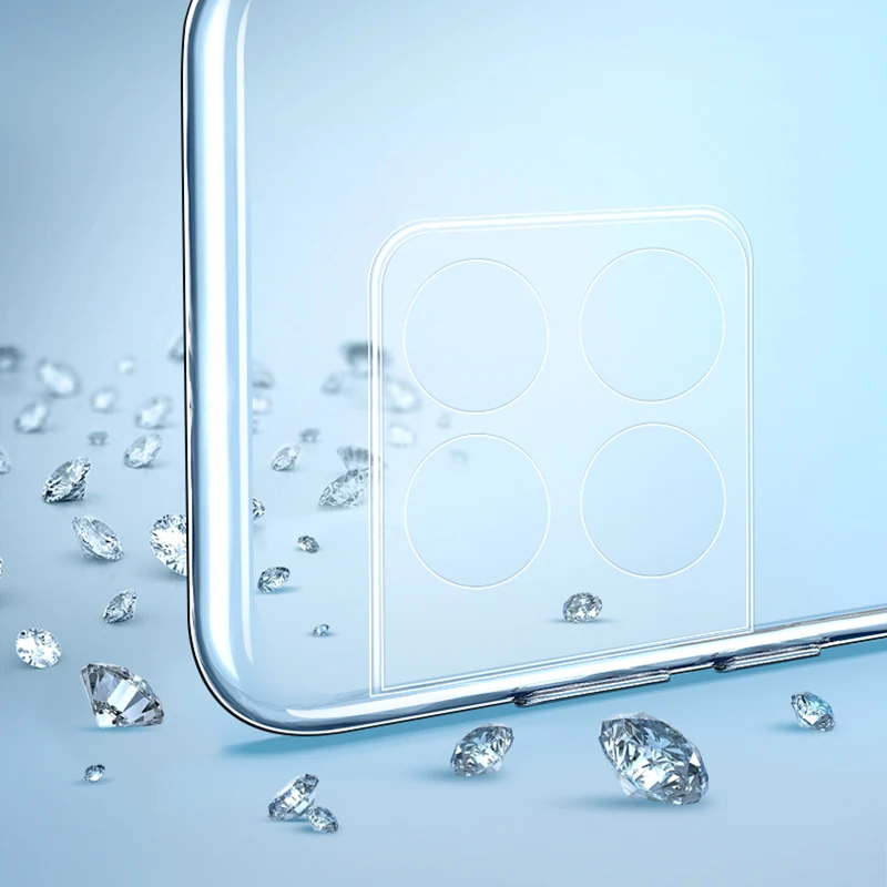 Crystal Clear Waterproof Transparent Phone Cover – Soft TPU Camera Protective Case