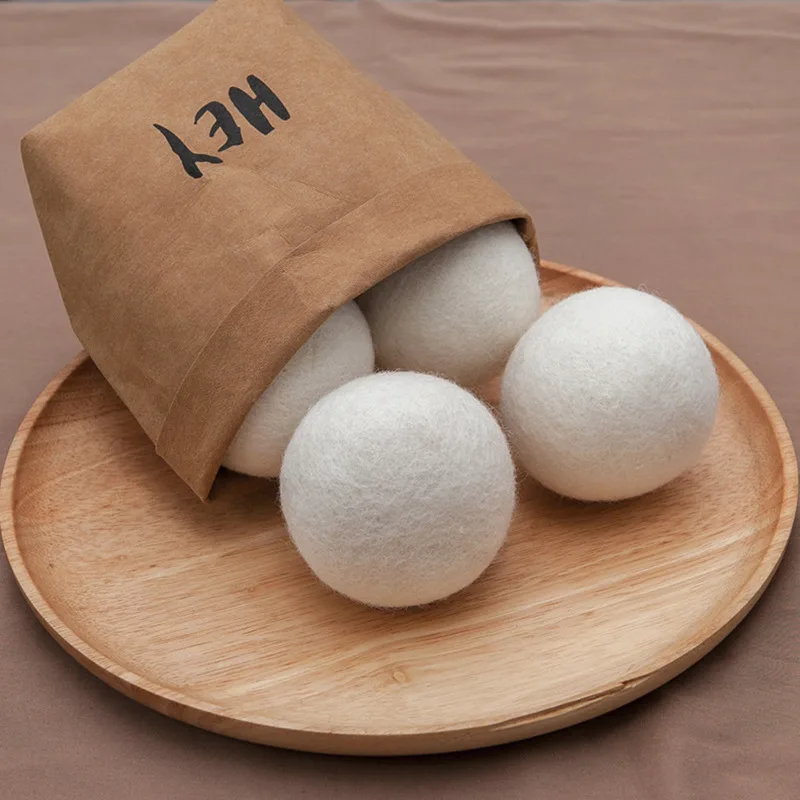 Wool Dryer Balls Reusable Washing Machine Clothes Dryer Balls Home Fabric Ball Laundry Clothes Fabric Softener Ball laundry ball