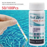 50/100pcs Water Test PH Strips Multipurpose 7-in-1 Water Tester Paper High Precision Easy Detection Aquarium Pool Accessories 1