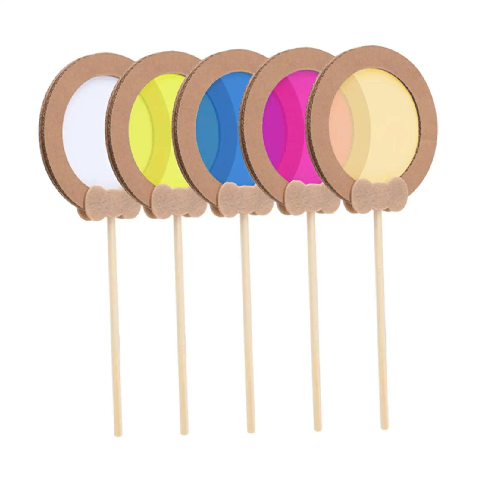 5x Color Paddles Educational Optical Learning for Kids Children Holiday Gift