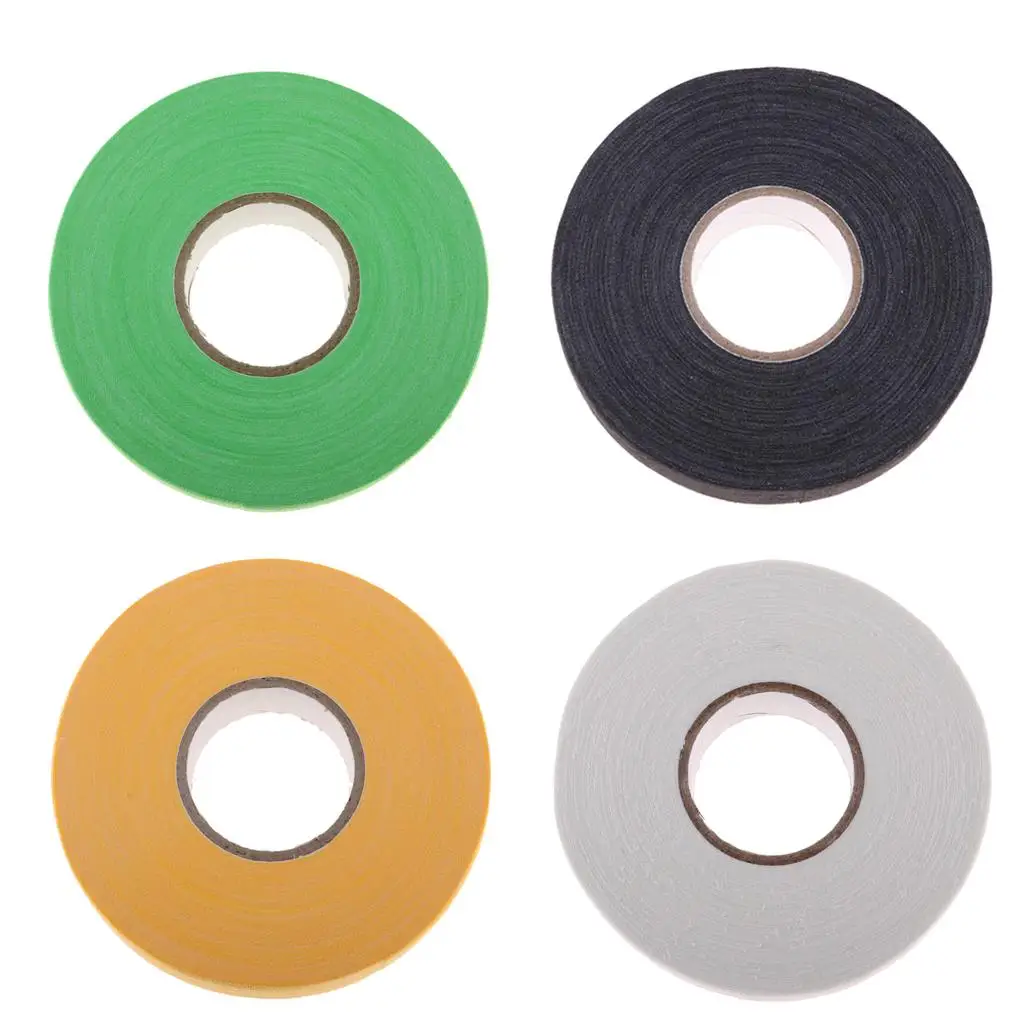 Ice Hockey Stick Tape Badminton Handle Bike Grip Handlebar Tape Steering Wheel Cover Anti-slip Cloth Hockey Sticky Rubber Tape 6