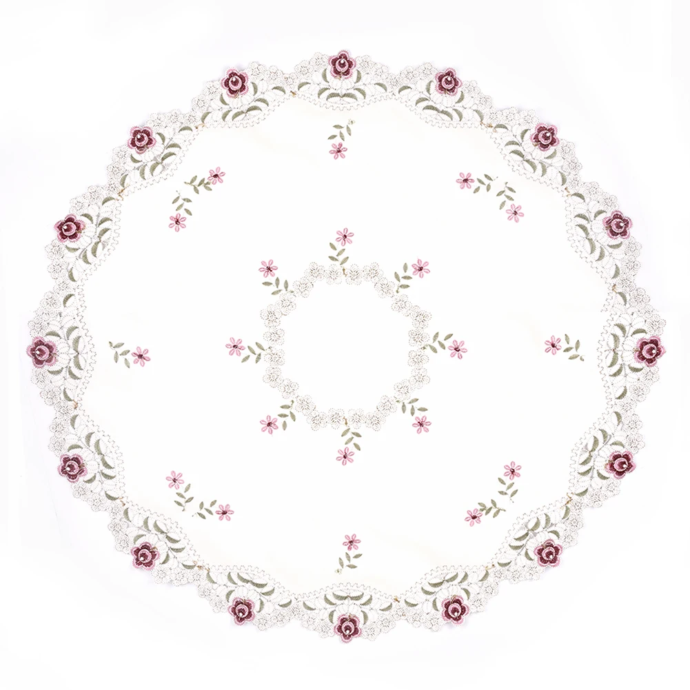 

High Quality 1*table Cover Cloth Tablecloth Round Tablecloth Wedding Home Party Hotel Banquet Modern Decorations 3 Size