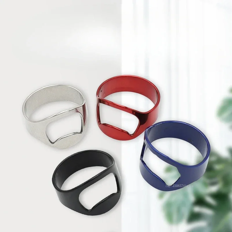 Stainless Steel Ring Bottle Opener Creative Beer Bottle Opener Durable Not Easy To Rust Bar Beer Kitchen Bar Accessories bottle opener kitchen tools multifunctional tool