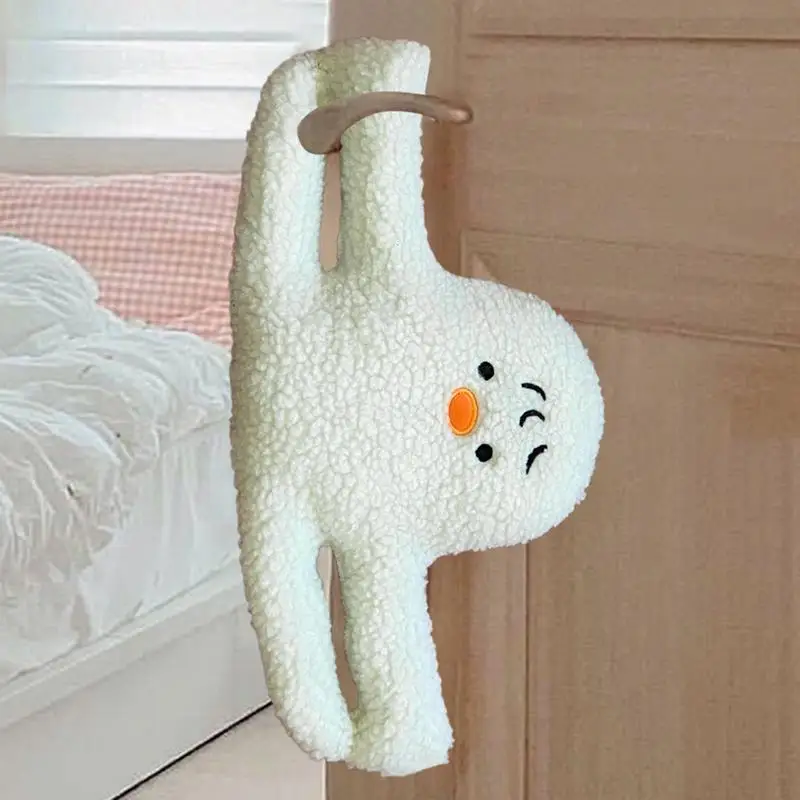 Door Pinch Stop Anti Door Slam Stopper Baby Proofing Anti-Pinch Protection Slam Preventer Plush Preventer For