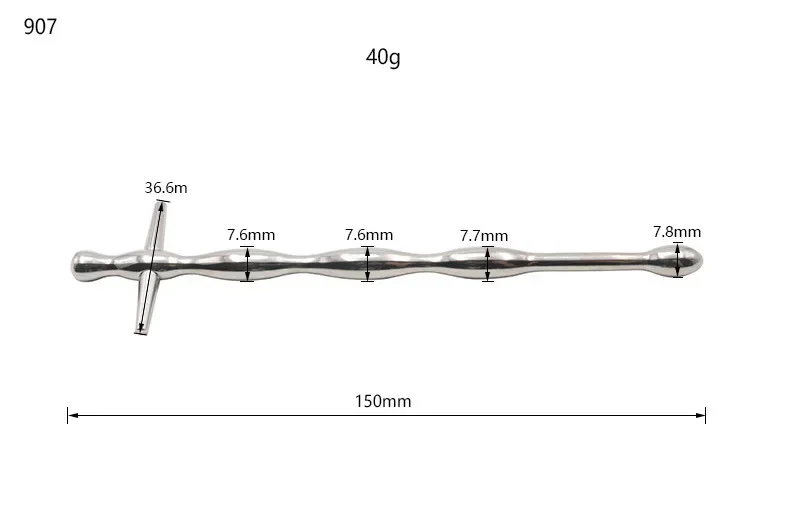 Sex Toy For Men Erotic Products Massager BDSM Delay Masturbation Male Urethral Dilator Metal Urethral Catheter Penis Plug Sounds