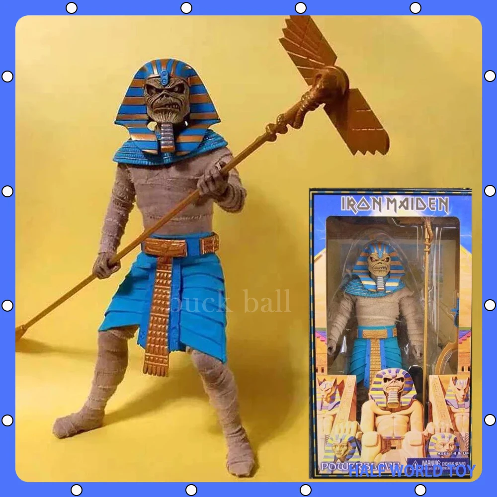 

Фигурки Neca фигурки героев аниме, фигурки железной девушки, модельки Фараона, Эдди, ПВХ, декоративные игрушки для коллекционирования комнаты, подарки, оригинал