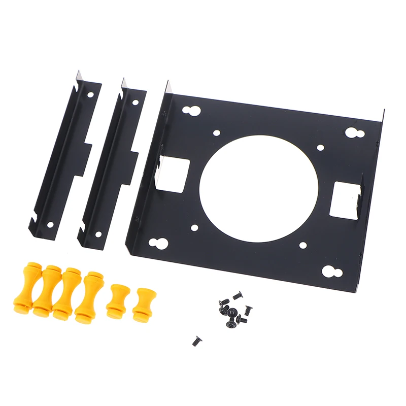 

3.5 Inch SSD HDD Metal Mounting Adapter Bracket Dock Hard Drive Holder Skids For PC Hard Drive Enclosure