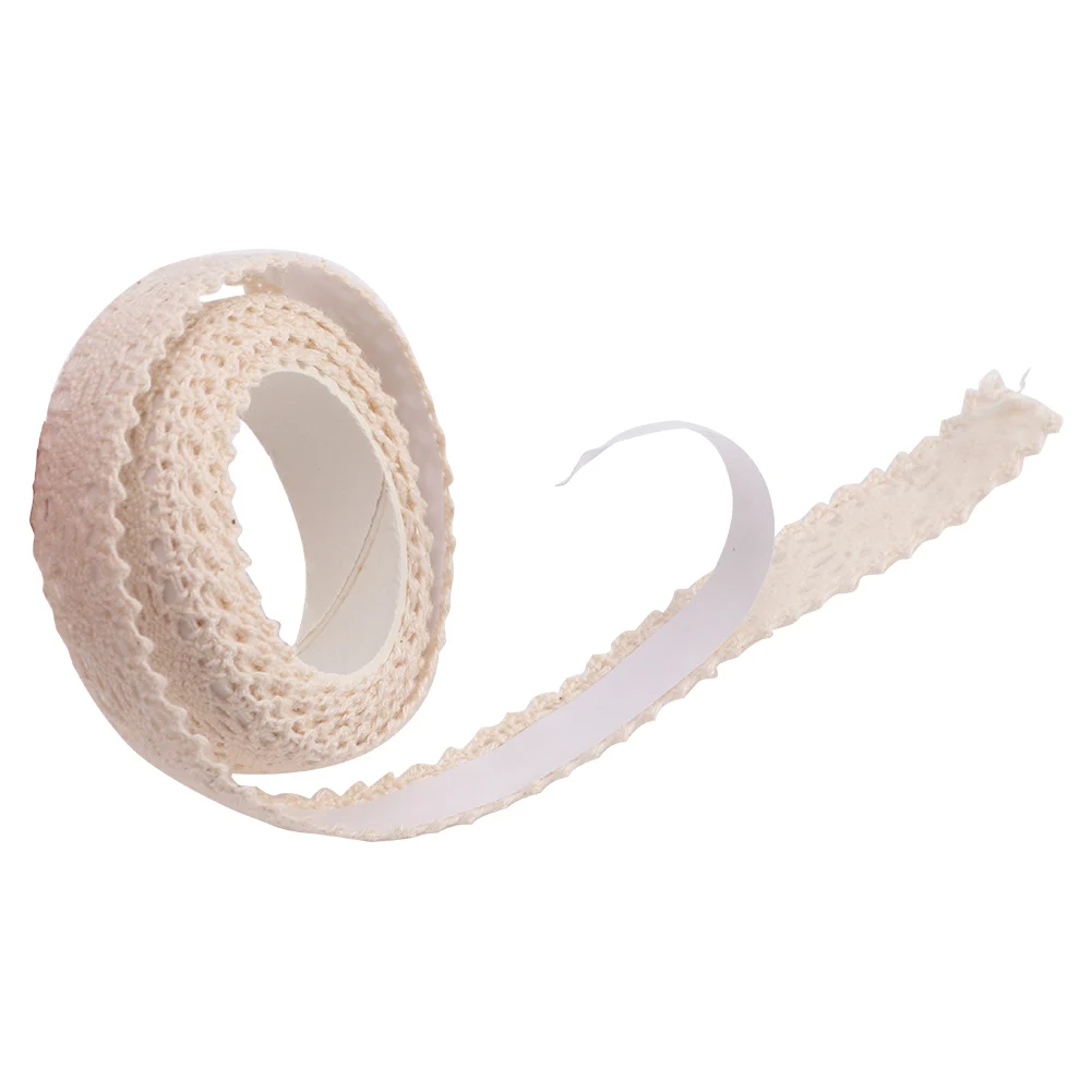 

Self Adhesive Double Sided DIY Craft Multipurpose Cloth Tape Fabric Trim Lace Ribbon Home Wrap Gifts Packaging Wedding Christmas