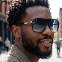 Steampunk une pièce bouclier lunettes de soleil hommes 2026 marque de luxe Vintage surdimensionné métal grand cadre lunettes de soleil pour homme lunettes de sport 5