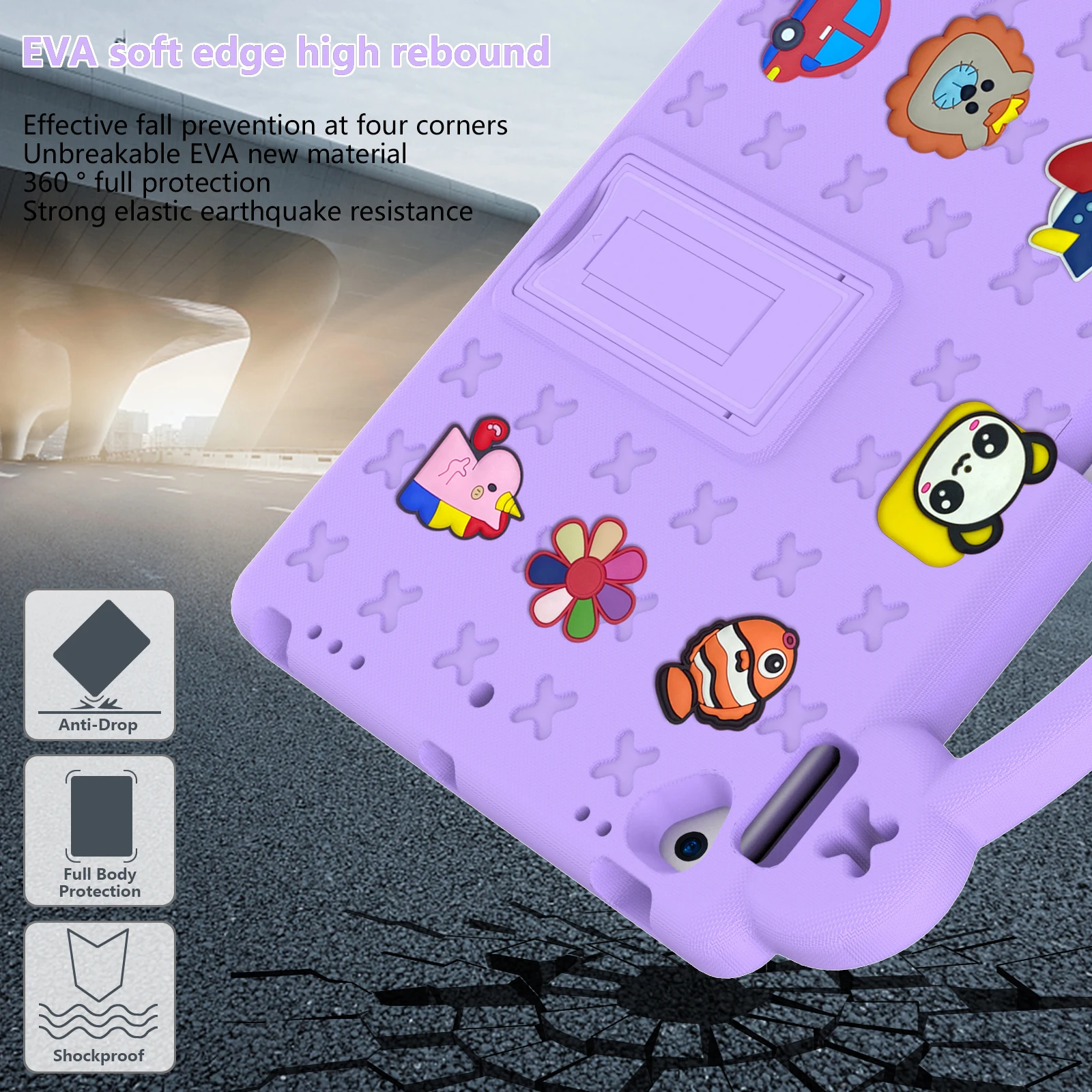 For IPad 10 10th 2022 Case EVA Cover For IPad 10.2 7th 8th 9th Pro 11 2018 2021 Mini 6 5 4 3 10.5 Air 2 9.7 6th 2018 Air4 2020_voghion.com