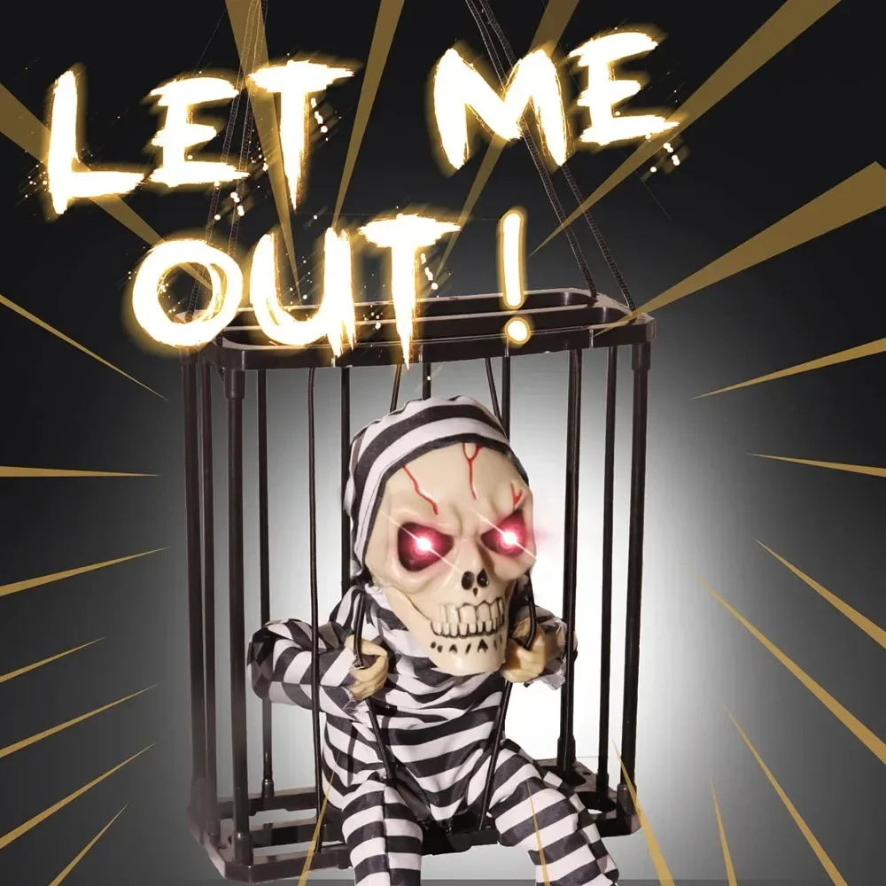 Halloween Scary Skeleton Prisoner