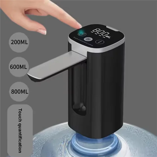 WHYY-Water Dispenser Foldable Water Bottle Pump Automatic Dispenser Pump Touch Control Portable Electric Water Dispenser 6