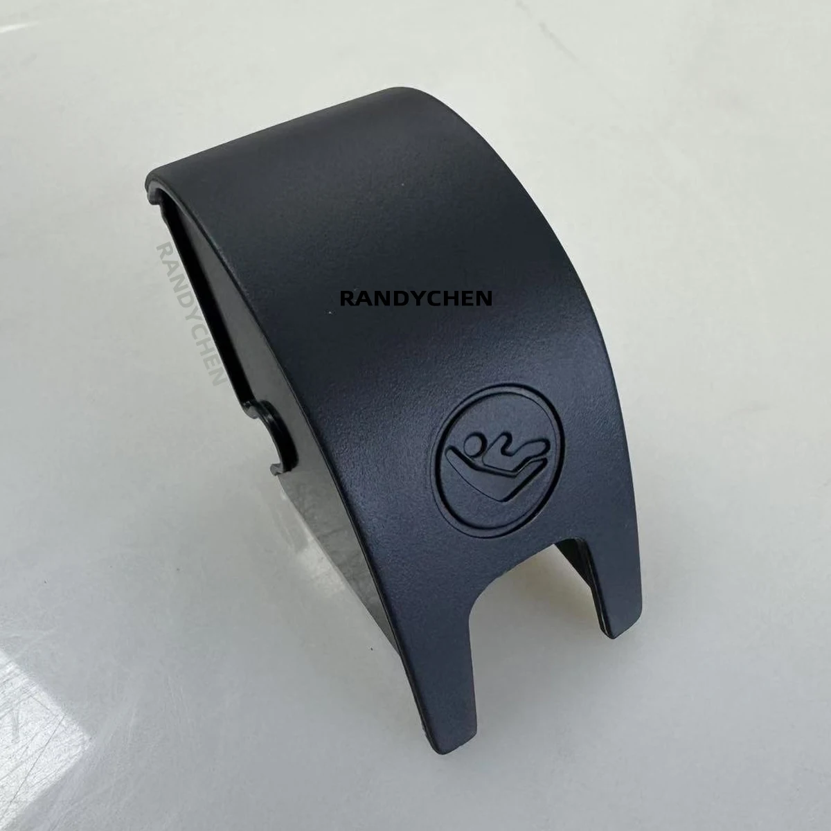 1PC LHD Car Rear Child Safety Seat Isofix Cover Slot Clip Trim for